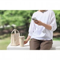 ストロー付2Wayタンブラー570ml アイボリー