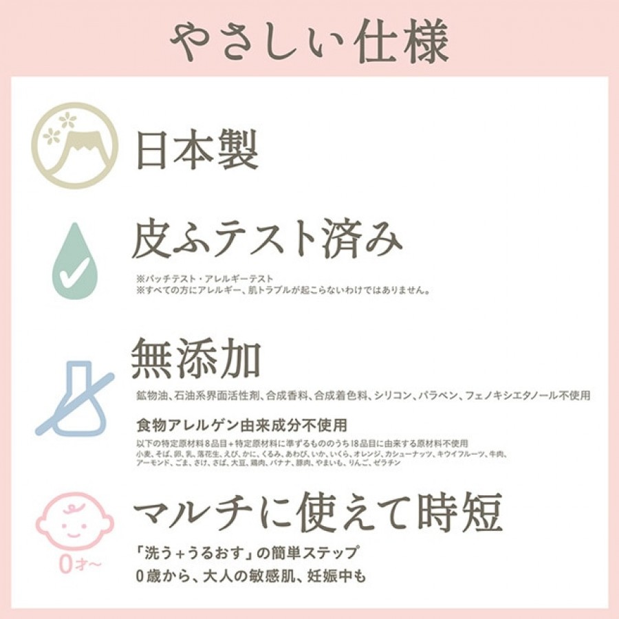 ままごころ ベビー全身シャンプー&ローションセット