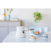 タイガー魔法瓶 電気ケトル0.8L　ホワイト