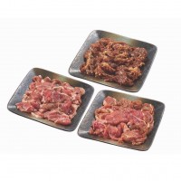 【北海道】ラムと牛の味付3種セット