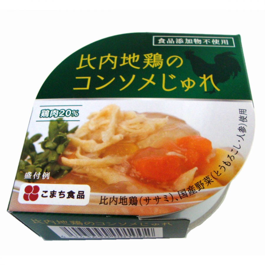 【秋田県】比内地鶏のコンソメじゅれ6缶セット