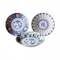 AWASOME　言祝ぎ宴深皿3客揃