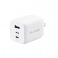 ELECOM　AC&USB充電器65W　ホワイト