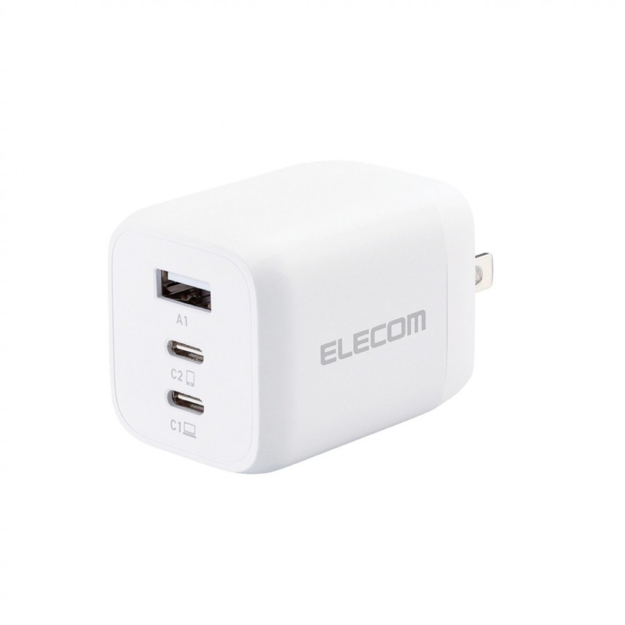 ELECOM　AC&USB充電器65W　ホワイト