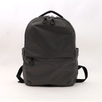 撥水生地多機能Backpack/A4対応 リュックサック　グレー