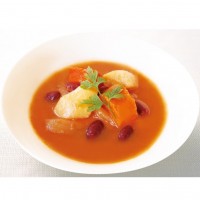 ボルシチ風たっぷり野菜のトマトスープ