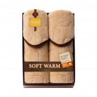 クロスロード SOFT WARM あったか遠赤極ふわ敷パット2P