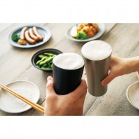 ピーコック　ビアタンブラー420ml　ブラック
