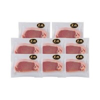 【鹿児島県】黒豚使用ロースステーキ用 60g (個包装)×5