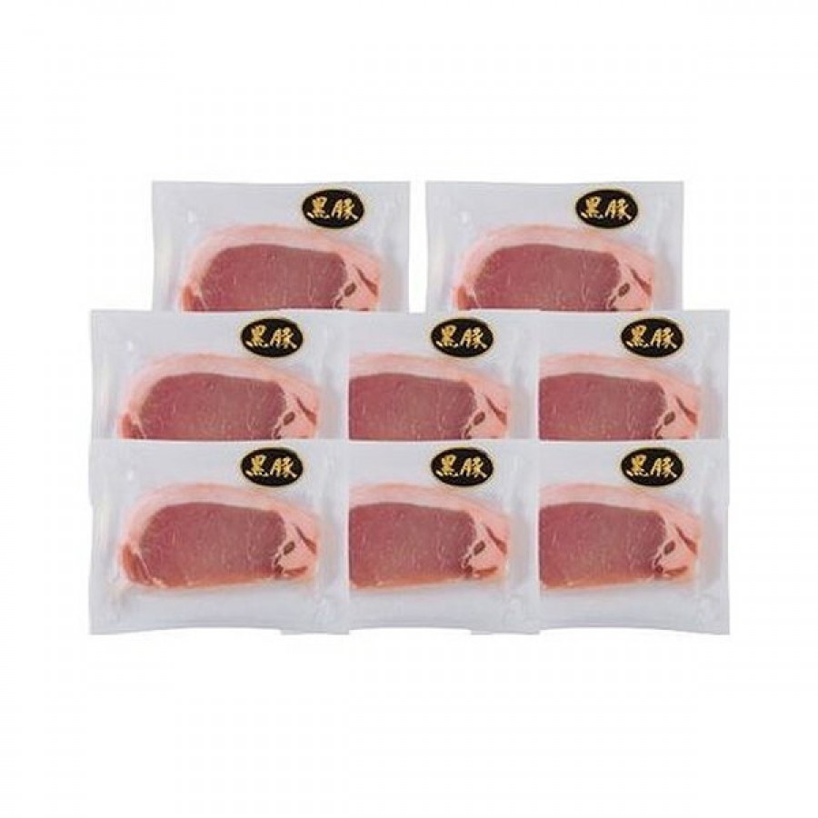【鹿児島県】黒豚使用ロースステーキ用 60g (個包装)×5