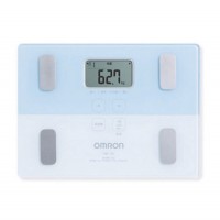 オムロン OMRON 体組成計 体重計 カラダスキャン　ブルー