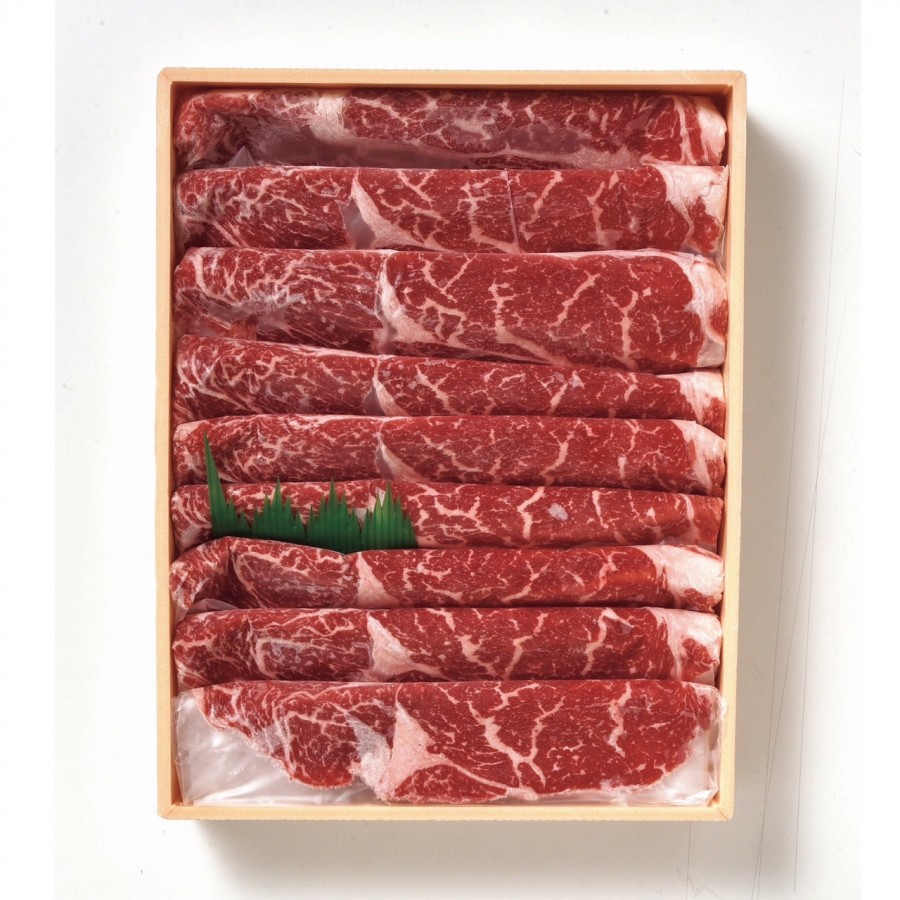 【北海道】豊西牛肩ロースすき焼き用ギフト500g