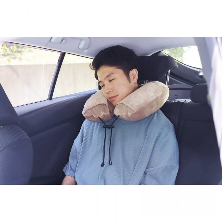 温熱ネックピロー　ベージュ