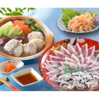 「関とら本店」 とらふく刺身・とらふくちり個食鍋セット