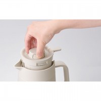 タイガー魔法瓶 真空断熱ステンレスポット1.6L イーグレットホワイト