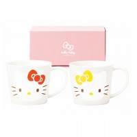 ハローキティ　ホワイトシスターズ ペアマグセット