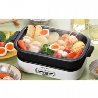 ソロホットプレート 鍋付き