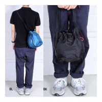 はっ水加工ミニショルダーバッグ  BL