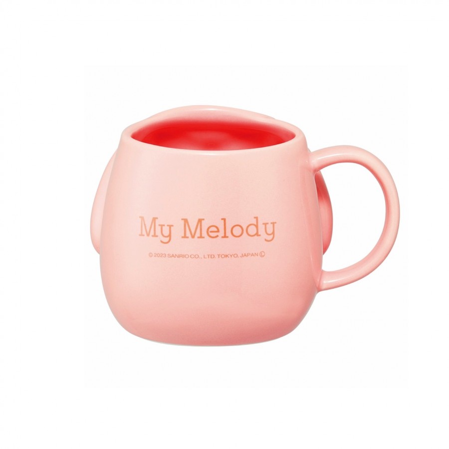 サンリオキャラクターズ　陶器ダイカットマグカップ　マイメロディ