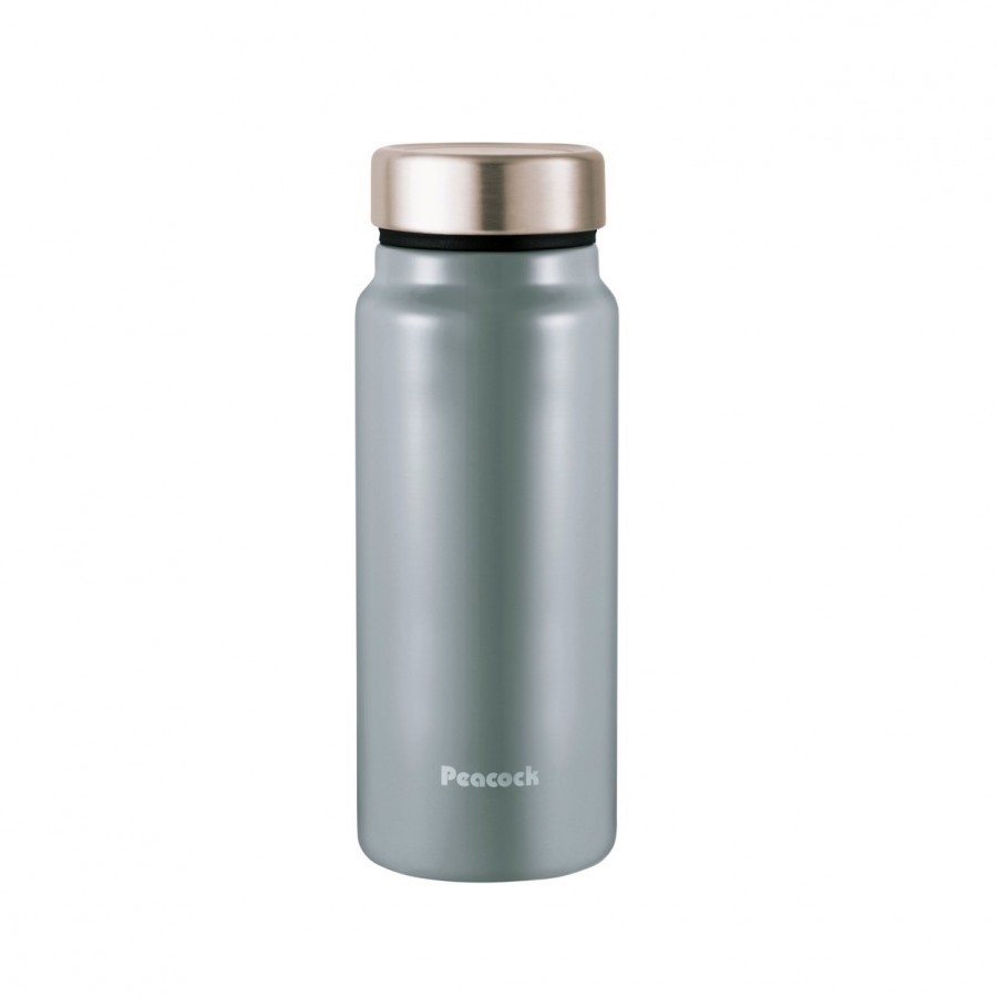 ピーコック スクリューマグボトル400ml　ダスティーブルー