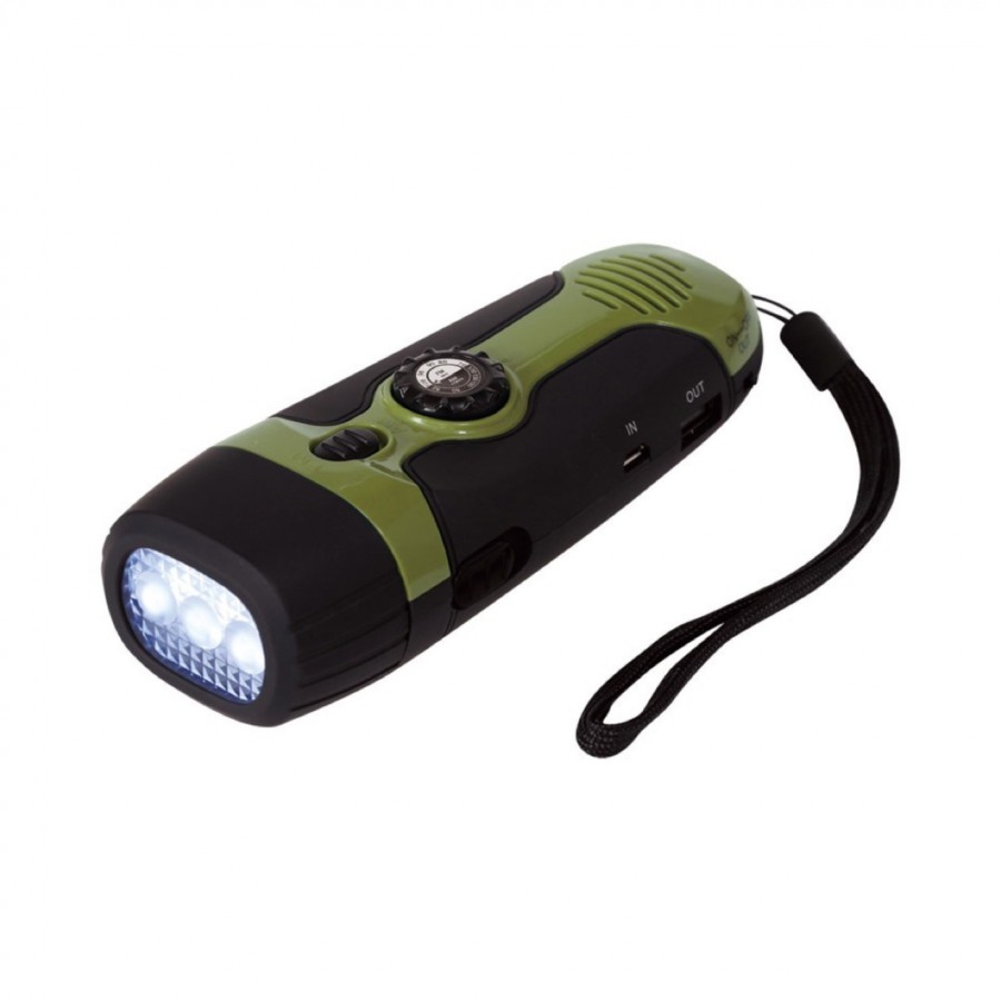 ダイナモ多機能ラジオライト