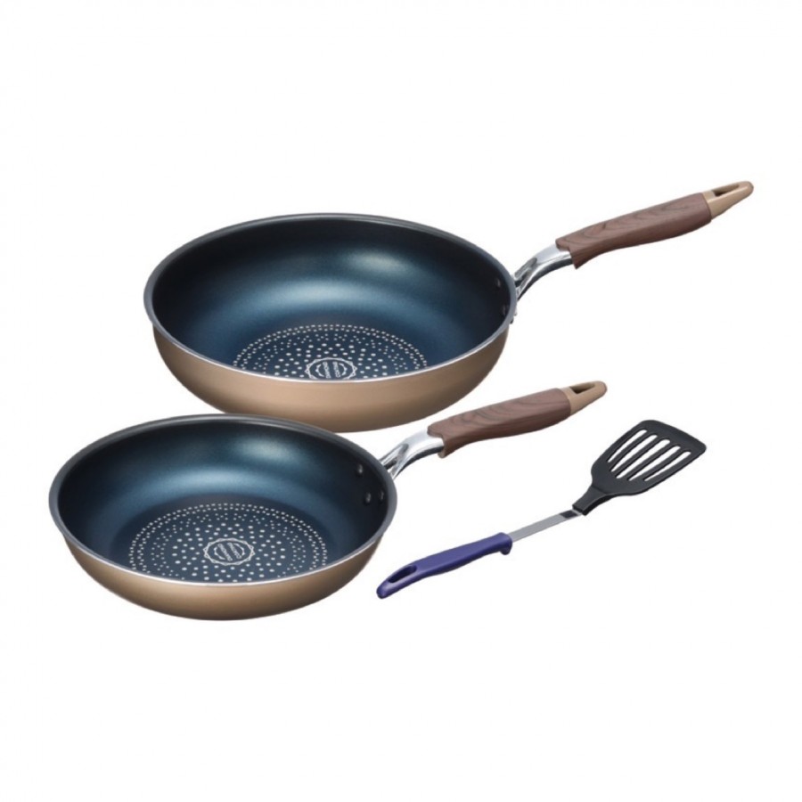 ブラナーノⅡ IH対応フライパン26cm&いため鍋28cm(ターナー付)