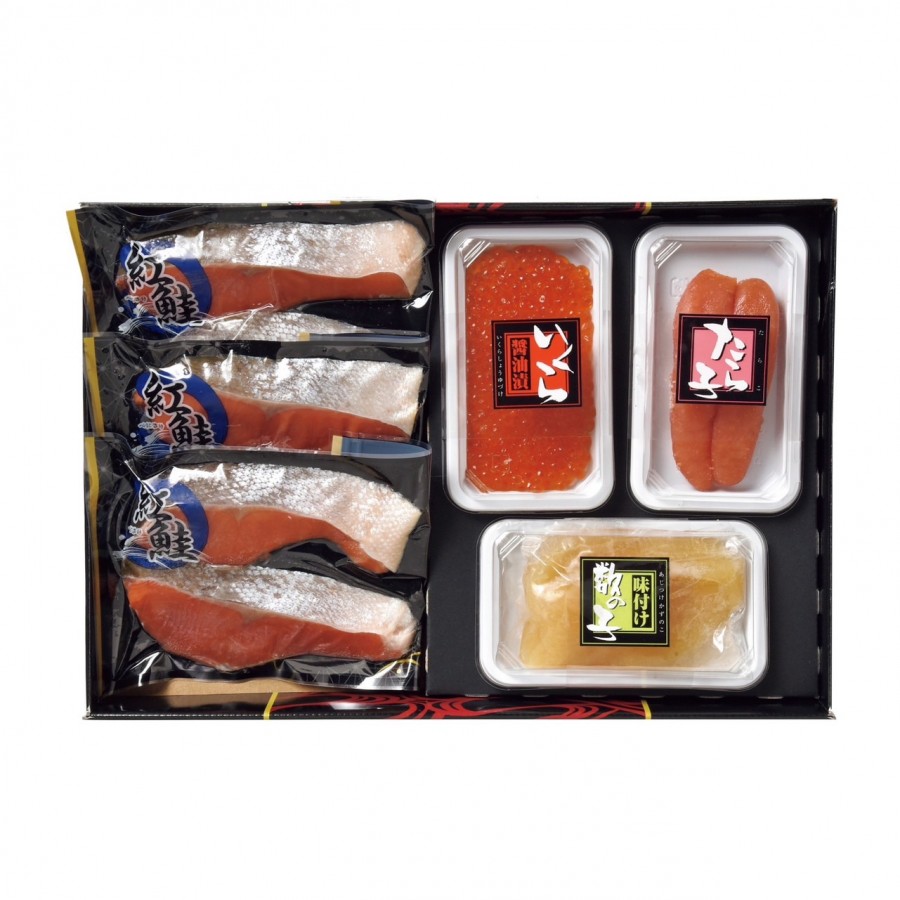 【北海道】紅鮭・魚卵3点セット