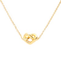 KATE SPADE ネックレス ペンダント ラブ ミー ノット ミニ　ゴールド