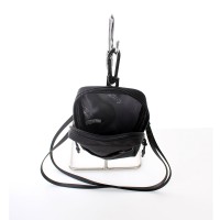 ポリエステルミニショルダーシザーバッグ BK