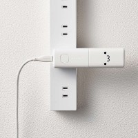 ELECOM　AC充電器一体型 モバイルバッテリー5000mAh　しろちゃん