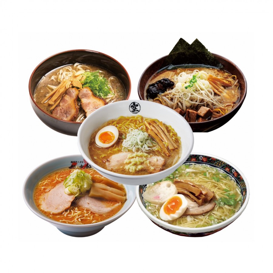 【北海道】新千歳空港限定 北海道名店の味5食