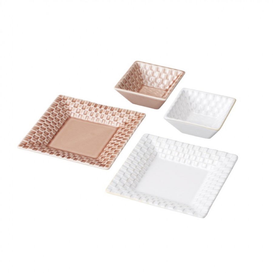 スクエアプレート&ボウルペア