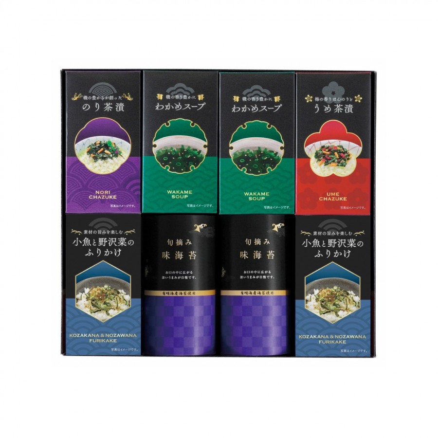 味海苔・お茶漬け・ふりかけ・スープセット