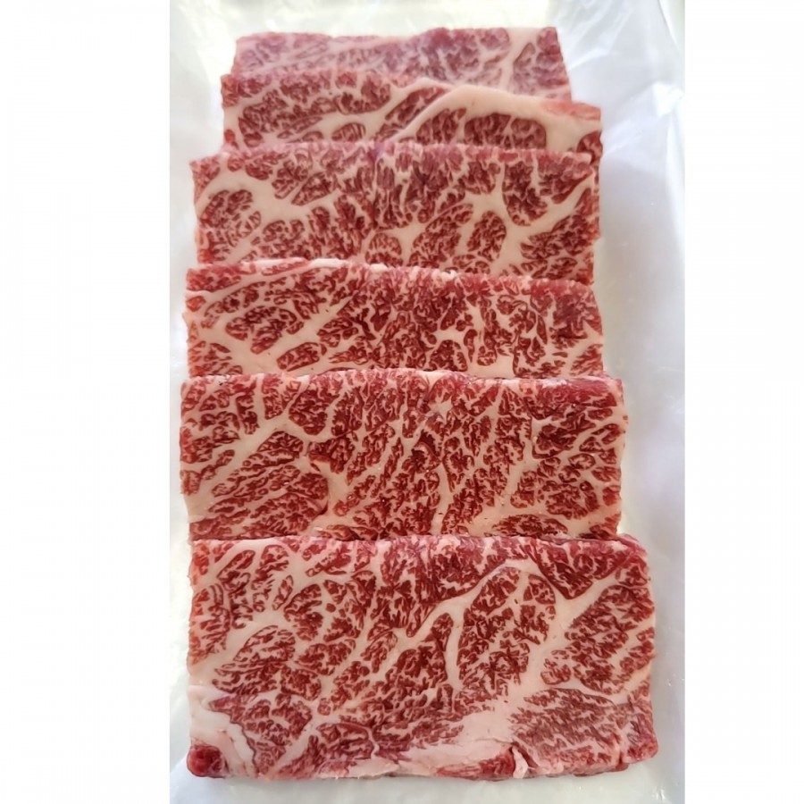 九州産 交雑種三角カルビ焼肉カット　300g