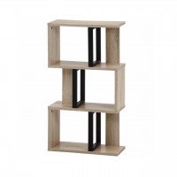 S字ディスプレイラック 3段 オーク