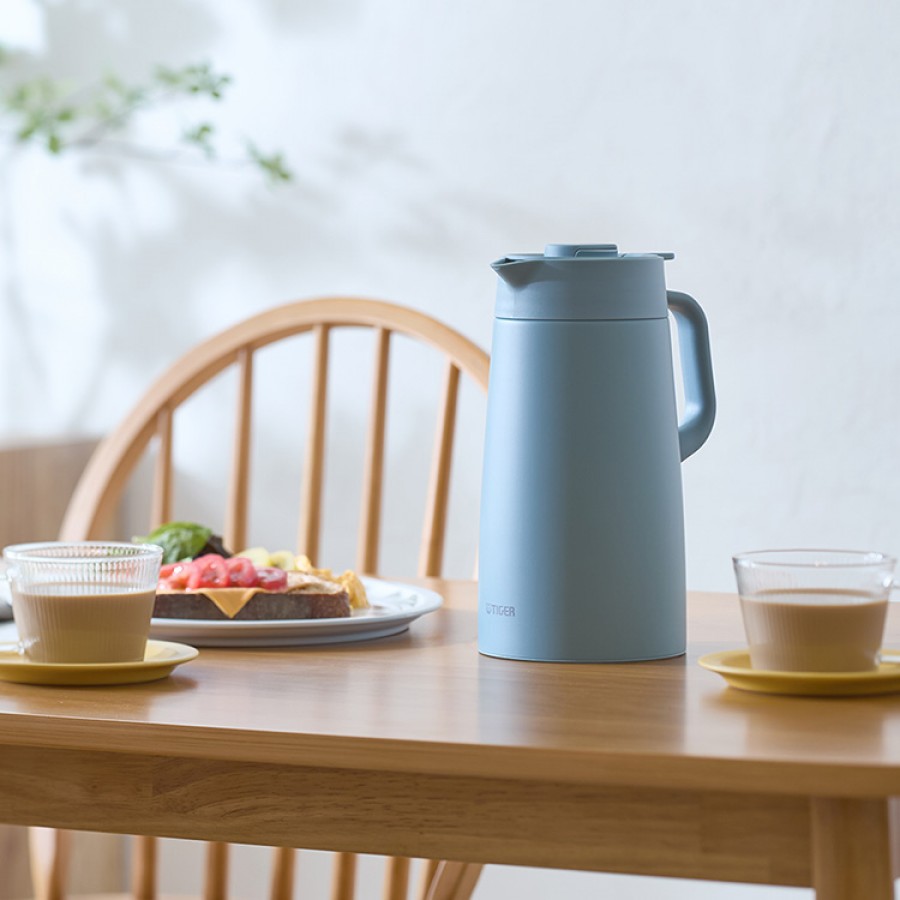 タイガー魔法瓶 真空断熱ステンレスポット1.6L　クラウドブルー
